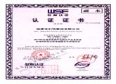 北京世标认证中心（WSF）颁发认证证书（职业健康安全管理体系符合：GB/T28001-2001；该体系覆盖范围：PU/PVC合成革系列产品的生产及其所涉及场所的相关职业健康安全管理活动）[世标认证OHSMS；CNAS体系认证C038-S]